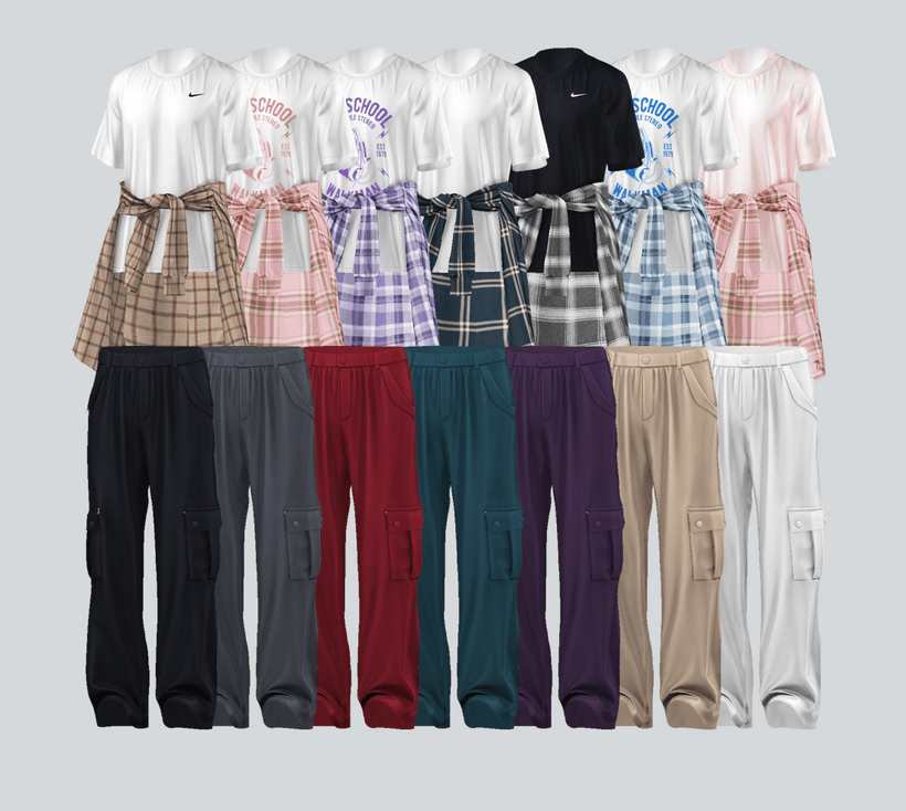 Галерея мода Мужской сет одежды Basic set №29 #2